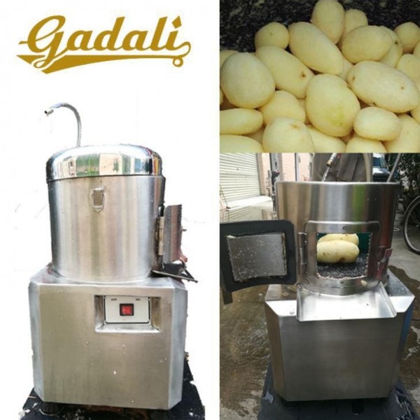 Quality 1.5kw Food Processing Machine , 30L Potato Peeling Machine wholesale