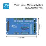 Ruida Laser Controller Laser Marking Controller With 4 Motion Axes RDM4024V-PCI