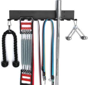 Cheap Sturdy Powder Coating Home Gym Rack for Resistance Bands Fitness Straps and Jump Ropes for sale