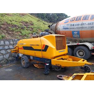 85m3/H 174kw Used Concrete Trailer Pump Intelligent Control Small