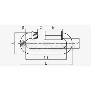 Rigging Hardware 'S Turnbuckles US Type Double Eye Stainless Steel