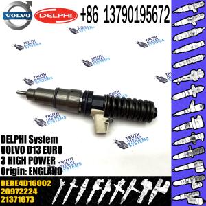China Engine 4 pins Diesel Fuel Injector 20584346 85000498 BEBE4D08002 BEBE4D16002 For VOL Truck D13 on sale