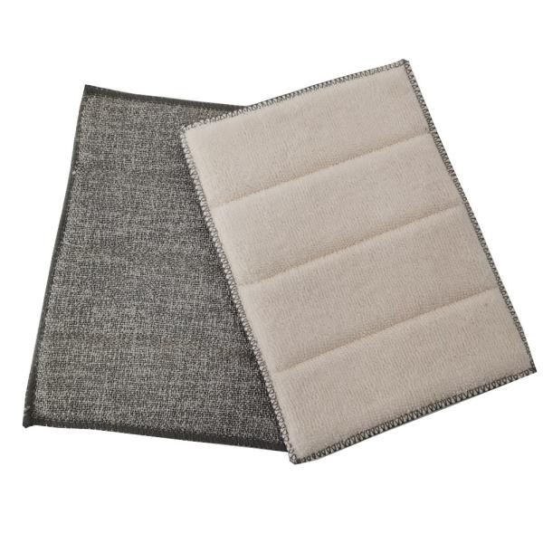 Quality Household Scrub Washing Pads Multipurpose Microfiber Scrub Sponges Pad wholesale