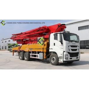 China Six Countries Emission Standard 47 Meter Concrete Pump Truck With 3 Bridge on sale
