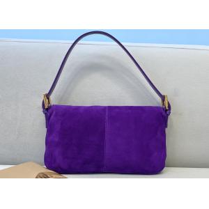 Classic Single Strap Shoulder Bag Pure Color Underarm Bag Baguette Bag
