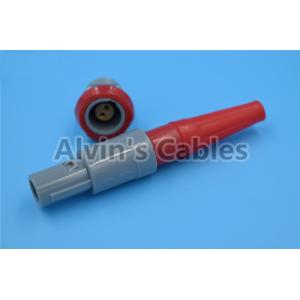2 Pin LEMO Connectors PAG / PLG Plastic Connector Circular Plastic Plug