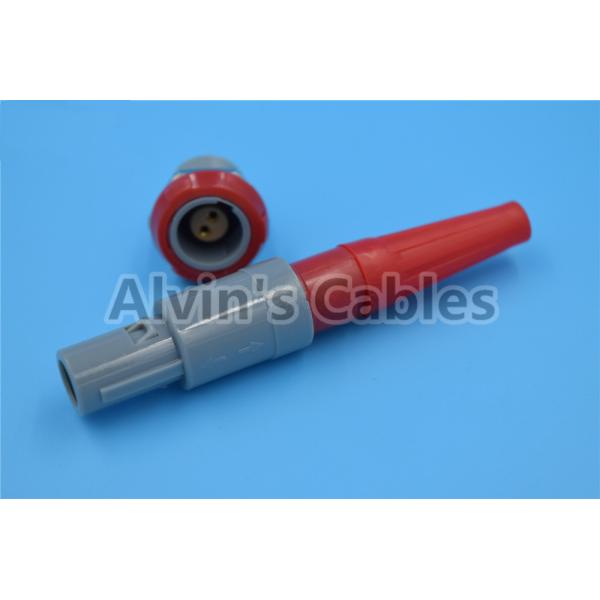 2 Pin LEMO Connectors PAG / PLG Plastic Connector Circular Plastic Plug