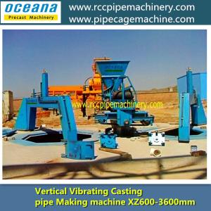 Cheap Vertical Vibration Concrete pipe Making machine for sale