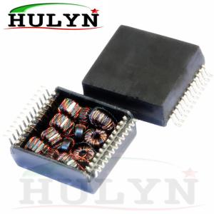 Dual Port, 1000 BASE-T Ethernet Transformer Modules, SMD