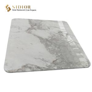 Canteen Dinning Desk, Restaurant Table Desk, Buffet Dinning Table, Man Made