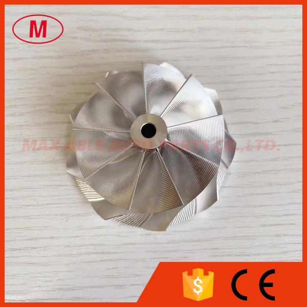 TD04 reverse 54.28/67.40mm 9+0 Blades point milling turbo aluminum 2618/Milling