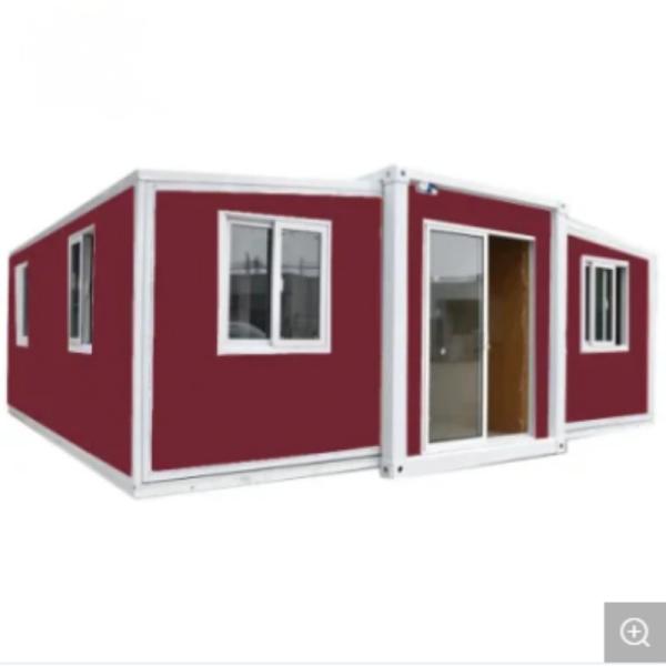 Small Modular Mobile Resort Hotel Homes Modern Steel Fabricated House with 2