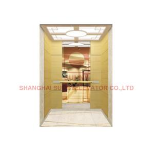 Computerized 5-21 Passengers MRL1600kg AC VVVF Inverter Elevator