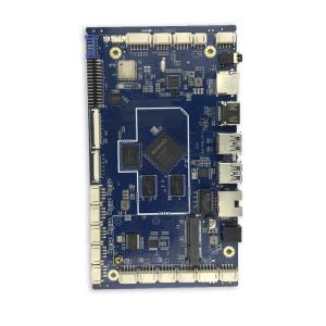 Embedded Linux Board RK3568 ARM G52 2EE 1TOPS Motherboard For Digital Signage