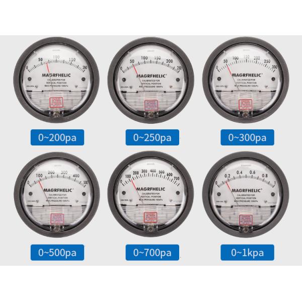LEFOO Micro Air Differential Pressure Gauge 0-60PA Positive And Negative Pressure Gauge