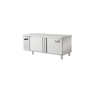 China 1.5m 1.8m Stainless Steel Pizza Table R134A 1800x800x800mm on sale