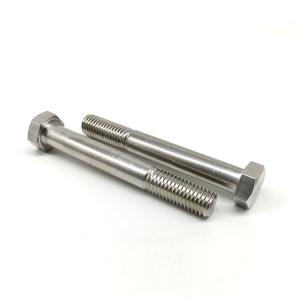 ISO 4014 Wind Energy Fasteners SS316 Hex Head Cap Screws Partially Threaded Bolt