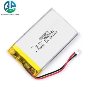 Lipo 654065 2000mAh 7.4Wh Lithium Ion Battery Pack Rechargeable 3.7V KC