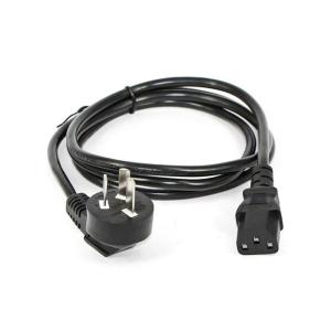 Home Appliances China Power Cord 60227 IEC 53 3 Prong Plug To IEC C13 Ends