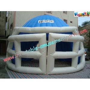 Sports Customized Inflatable Party Tent , Inflatable Helmet Football Tunnel