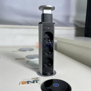 Kitchen Table Use Power Extension kitchen Socket With 3 EU Outlet VSP Panel and