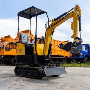ISO9001 Diesel Engine Electric Mini Excavator With Attachment