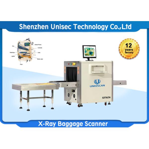 Single View Baggage X Ray Security Systems High Sensitivity For Metro Station