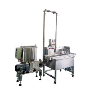 Space-Saving Automatic Chocolate Enrober with Melting Tank | Continuous Supply