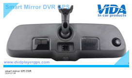 Cheap 2014 Newest 5 Inch HD DVR Vehcile smart mirror GPS with Bluetooth,HD DVR,FM Transmitter for sale