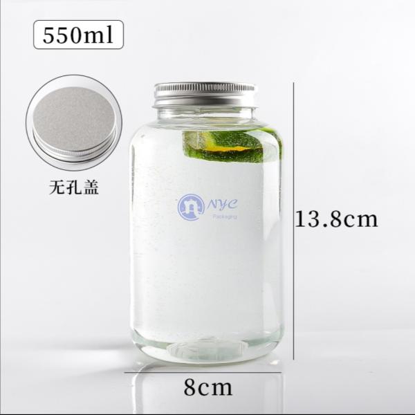 Quality Cold Drinking BPA Free 650ml Disposable Milk Bottles wholesale