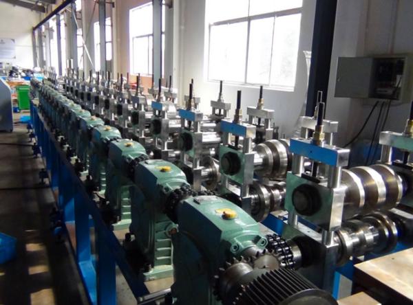 PLC Frequency Control System Rack Roll Forming Machine Machine With 5m/min - 15m