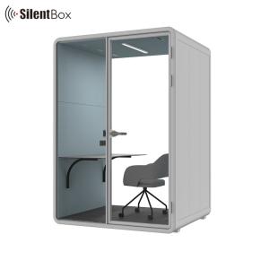 Modern Steel Frame Silent Booth with Modular Design and 2 Years Warranty for