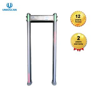 IP67 Waterproof Walk Through Metal Detector Gate 18 Zones Visible / Audible