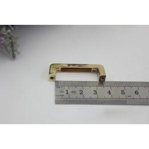 Bag accessories nickel color 31 mm zinc alloy metal arch bridge with hanging