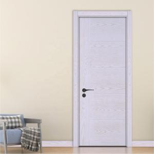 Durable Hotel Fancy Wooden Door Design 2.1m Height Solid Core Flush Door