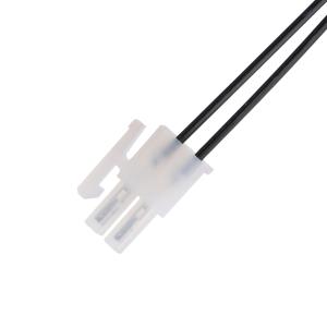 DC Plug 2.1*5.5mm Solder Type PVC Appearance Molding 90 Angle To MOLEX 39012020