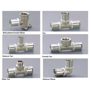 Compression Fitting and Pressing Fitting for PE-AL-PE, PE-AL-PEX, PEX-AL-PEX