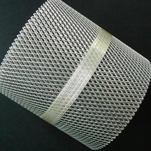 Diamond Hole Expanded Aluminium Mesh , Square Expanded Metal Anodise Surface