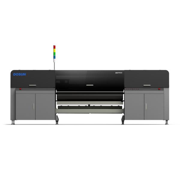 Belt Type Inkjet Textile Printers , Digital Textile Belt Printer With Powerful