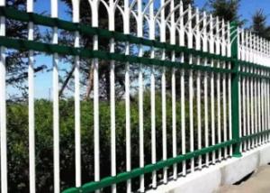 Cheap Best Price Powder Coated Square Post Wrought Iron Aluminum Fence for sale