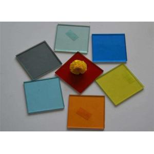 Ford Blue Tinted Float Glass Flat Shape Coloured Float Glass For Furniture