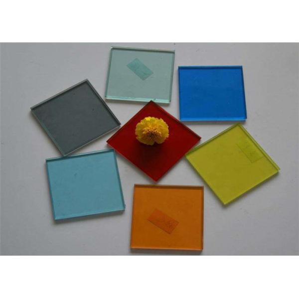 Ford Blue Tinted Float Glass Flat Shape Coloured Float Glass For Furniture