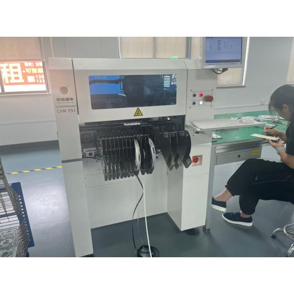 CHM-551 Fully Automatic 4 heads SMT Pick and Place Machine 0201, Auto Nozzle Change