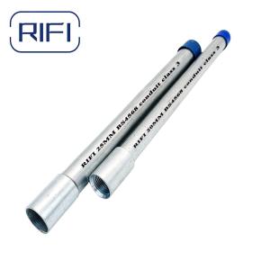 BS4568 BS31 Approved Gi Electrical Conduit Pipe For Hassle Free Quick Installati