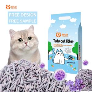 Eco Friendly Biodegradable Tofu Litter Sand Keep Home Clean And Fresh
