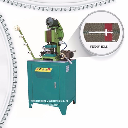 2500pcs/Hour 60cm/Hour Automatic Zipper Punching Machine with 1.5–3.0 kW Motor