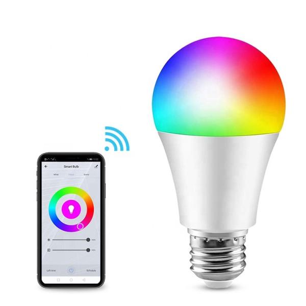 Music Wifi Color Changing Light Bulb 80Ra Stereo Audio Wifi Bulb With Speaker