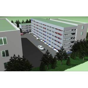 2000kg Automated Parking System Barrier Free Mechanical Parking Garage