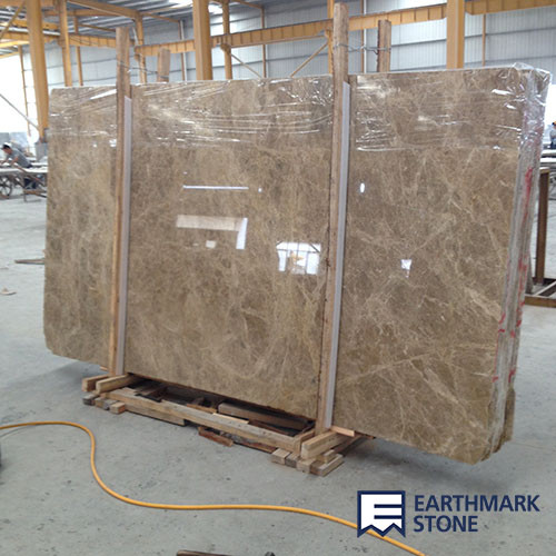 Quality Light Emperador Brown Marble Slab wholesale