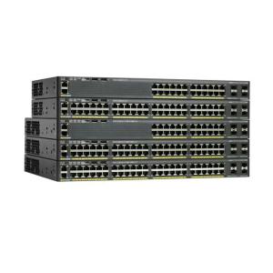 WS-C2960X-24TS-L Gigabit Lan Cisco 2960x Catalyst 24 Port Fiber Switch